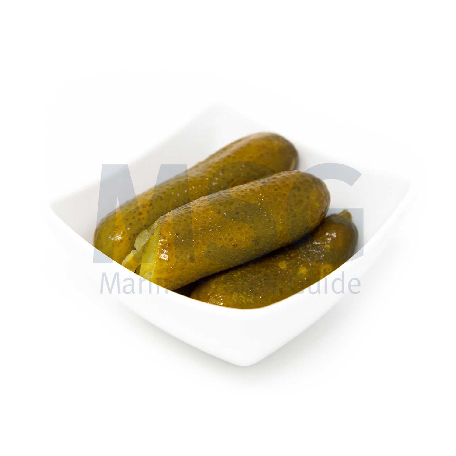 PICKLE GHERKINS MUSTARD DRAINED