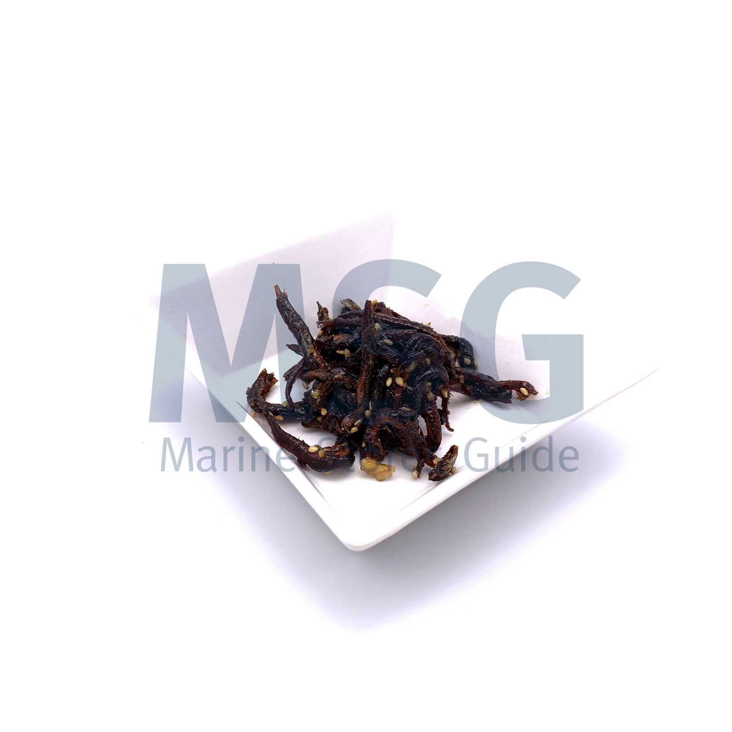 COOKED TINY FISH, (KONAGO-TSUKUDANI)